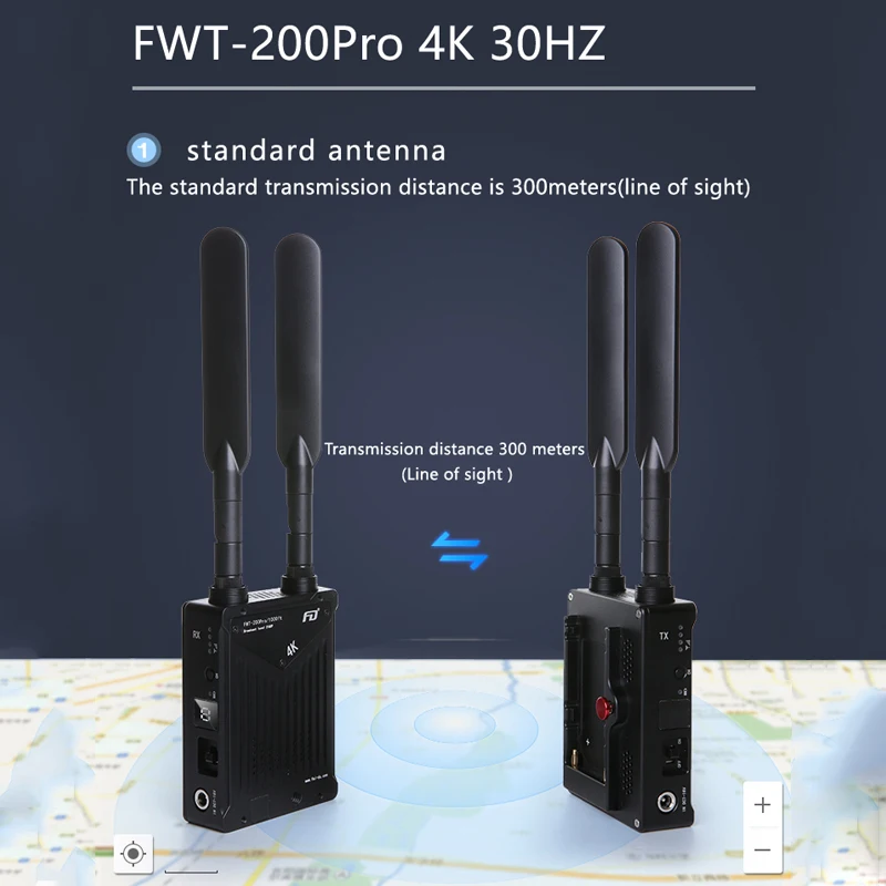 Feidu FWT 200pro 4K двойной HDMI Беспроводная передача 2106P 30Hz HD изображения видео передатчик приемник для Canon Nikon sony камеры