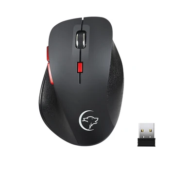 

2.4Ghz Wireless Mouse Ergonomic Mice 6 Buttons 2400Dpi 4 Adjustment Levels for Computer Laptop Desktop