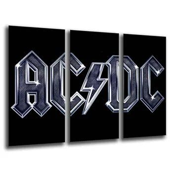 

ACDC, Rock Music, photo print on wood, modern picture decorative 26123