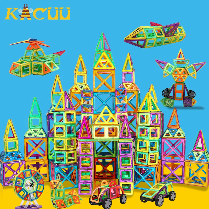 magnetic building game