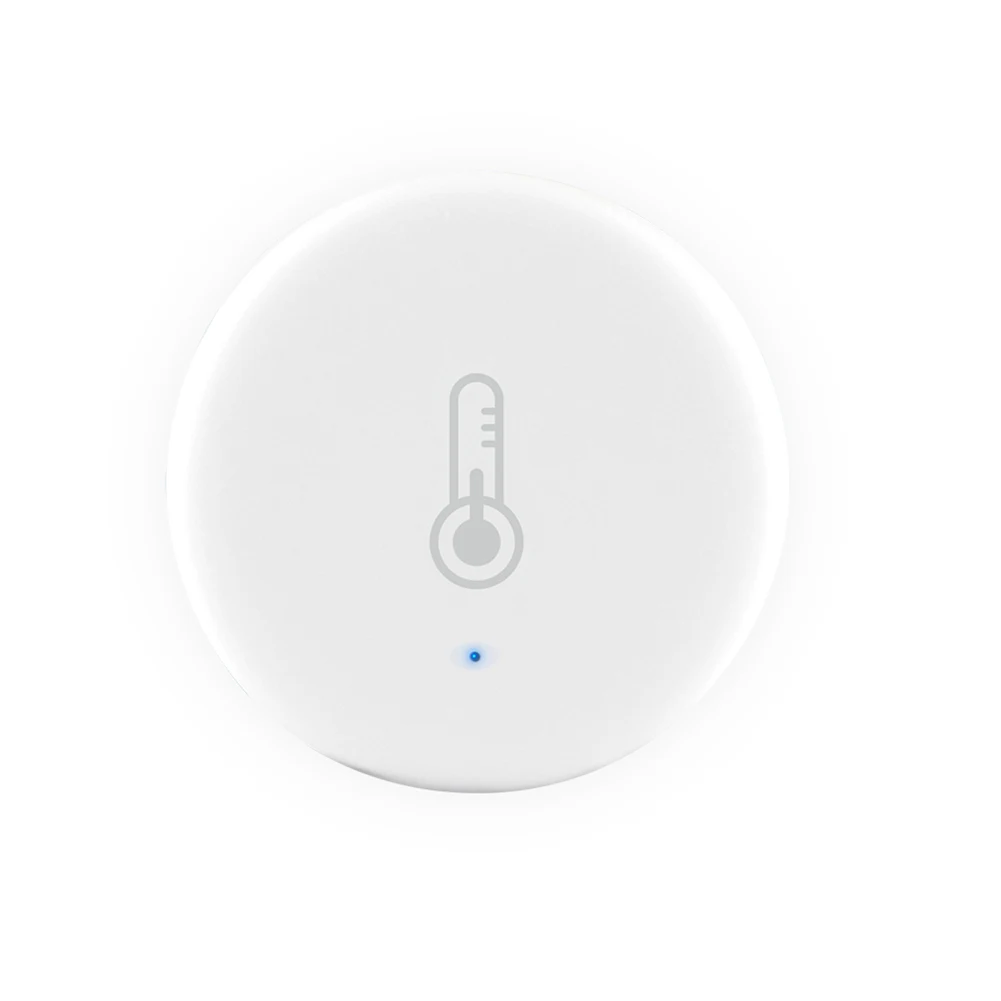 Pratical Tuya ZigBee Smart Home Indoor Room Temperature Humidity Sensor Hub Required Automation Modules 37*37*11.6mm | Электроника