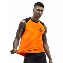 Tauwell, стиль, лето, вырез лодочкой, Быстросохнущий жилет, широкие плечи, облегающий, Повседневный, для бега, спортивный жилет