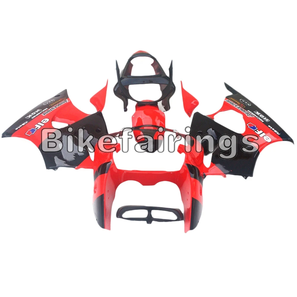 

For Kawasaki ZX-6R 2000 2001 2002 636 zx6r zx636r Complete Customized Bike Body Work Red Black Cowlings