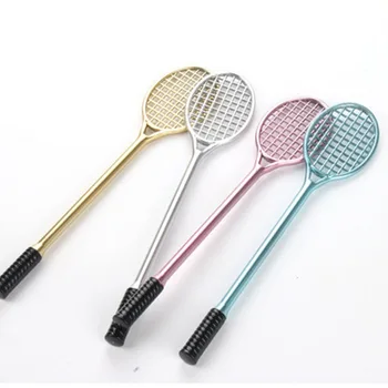 

Mini Badminton Racket Slime Form Crystal Soil Kit Play With Slime Gel Pen Q6PD