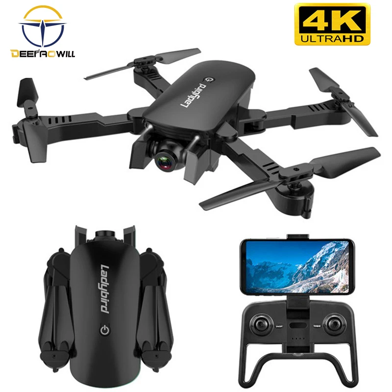 R8 Drone 4K HD aerial camera quadcopter optical flow hover smart follow dual helicopter drone Real-time transmission toy | Игрушки и