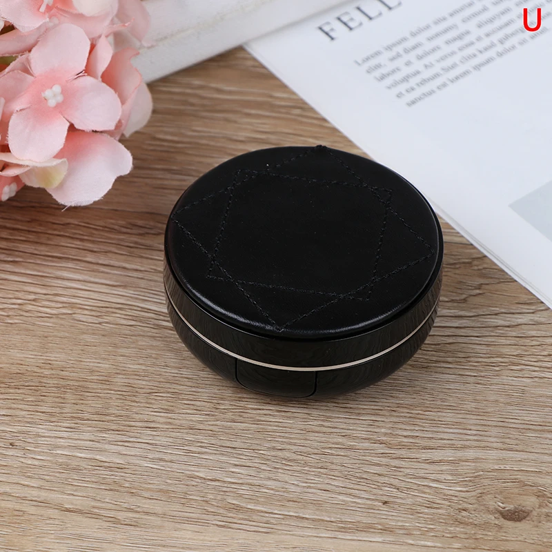 1set Empty Air Cushion Puff Box CC Cream Container Dressing Case Sponge Mirror mutli-type to choose - Цвет: U