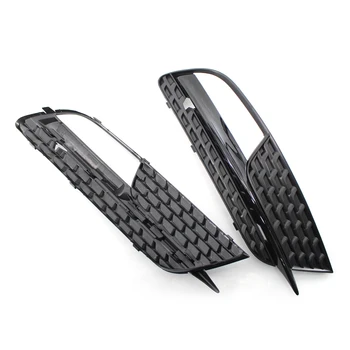 

A Pair Car Styling Front Bumper Fog Light Lamp Grille Grill 8T0 807 681 H /8T0 807 682 H For AUDI A5 2012-2016 Auto Accessories