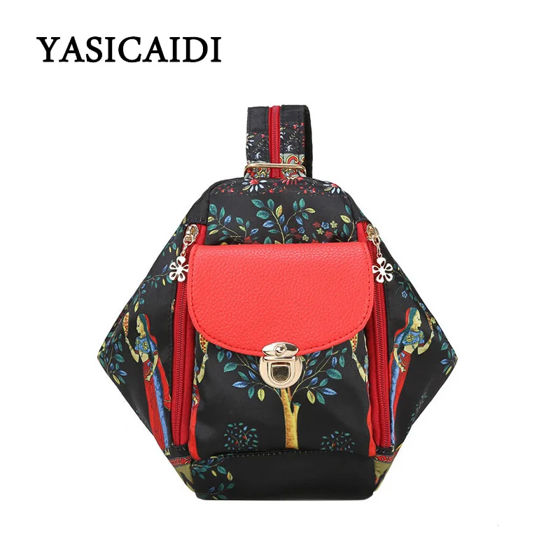

Fashion New Girls Anti theft Mini Oxford Backpack School Bag Travel Bagpack Double Shoulder Bags BlackMulti-functional backpack