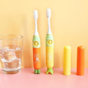 

Electric Adult Children Creative Toothbrush Portable Ultrasound Couple Kid Cartoon Travel Set Kids Portable