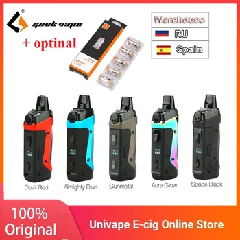 

Original Geekvape Aegis Boost Pod Vape kit with 1500mah Battery & 3.7ml Pod Fit Both Pod & RDTA E-cig Vape kit vs Vinci X / Solo