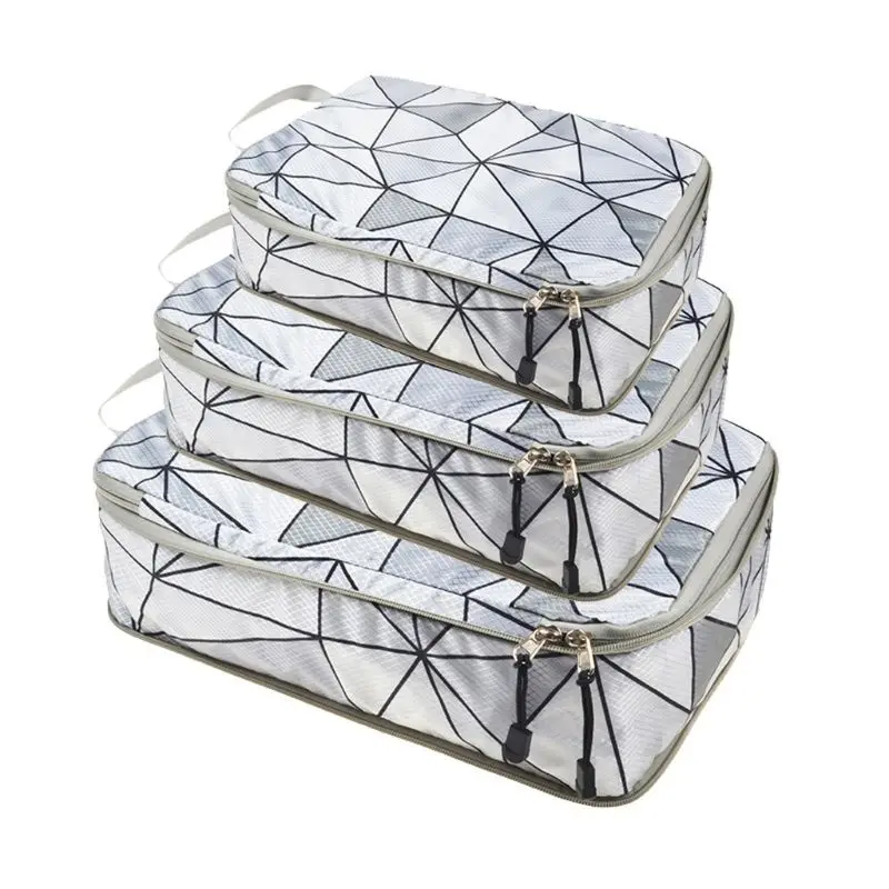 3 шт./компл. дорожная сумка для хранения большой Ёмкость Чемодан Органайзер сжимать Упаковка Куб E65B