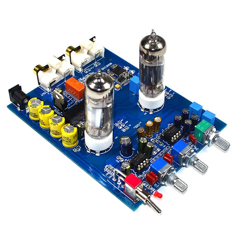 Усилитель Bluetooth Ламповый преусилитель Fever 6J5 Bile вакуумный ламповый JRC5532