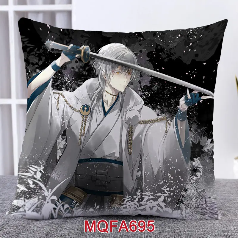 45x45 см наволочки для подушек из игры аниме Touken Ranbu Online Наволочки Dakimakura с 3D принтом