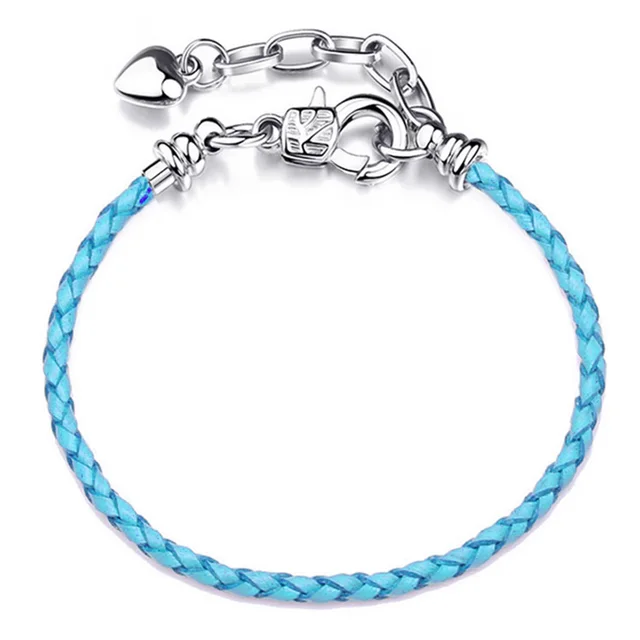 Boosbiy Silver Plated Cute Owl Snake Chain Charm Bracelet For Women Fashion Brand Bracelets DIY Jewelry Gift Making SC36