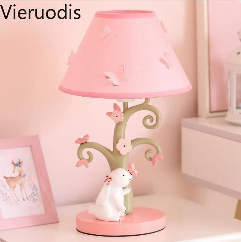 desk lamp pink