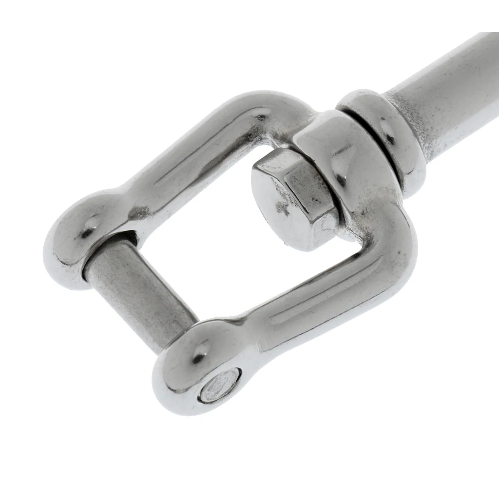 Set 2 Scuba Dive Clips - Single Ended Snap Bolt Shackle Keychain for Diving BCD Attachment - Marine 316 Stainless Steel