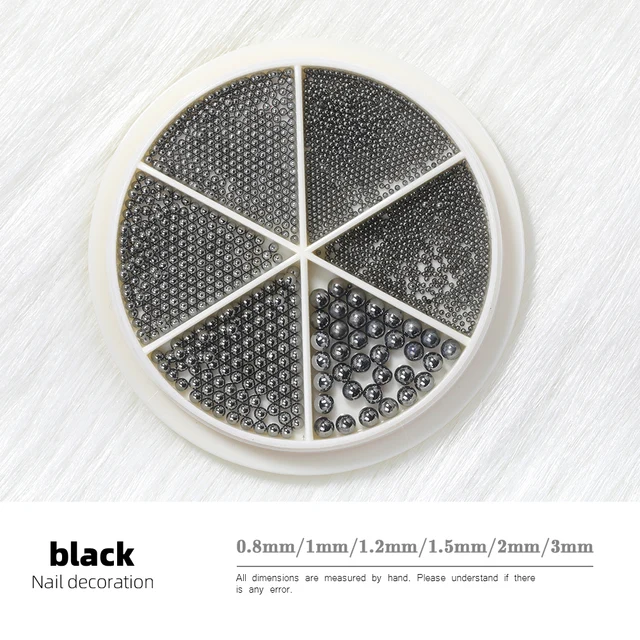 3D New nail decoration, three-dimensional half pearl, pearl,, decoration DIY beauty and nail products, DIY, various sizes 19