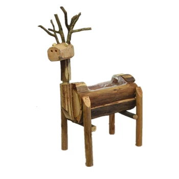 

Fawn Ornament Large Caliber Originality Meaty Flowerpot Insert Garden Balcony Storefront Display Window Kindergarten Decorate