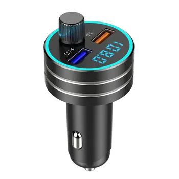 

Dual USB Adapter Car MP3 Player Modulator Handsfree Car Kit Power adapter Wireless FM Transmitter MP3 Player Accessories