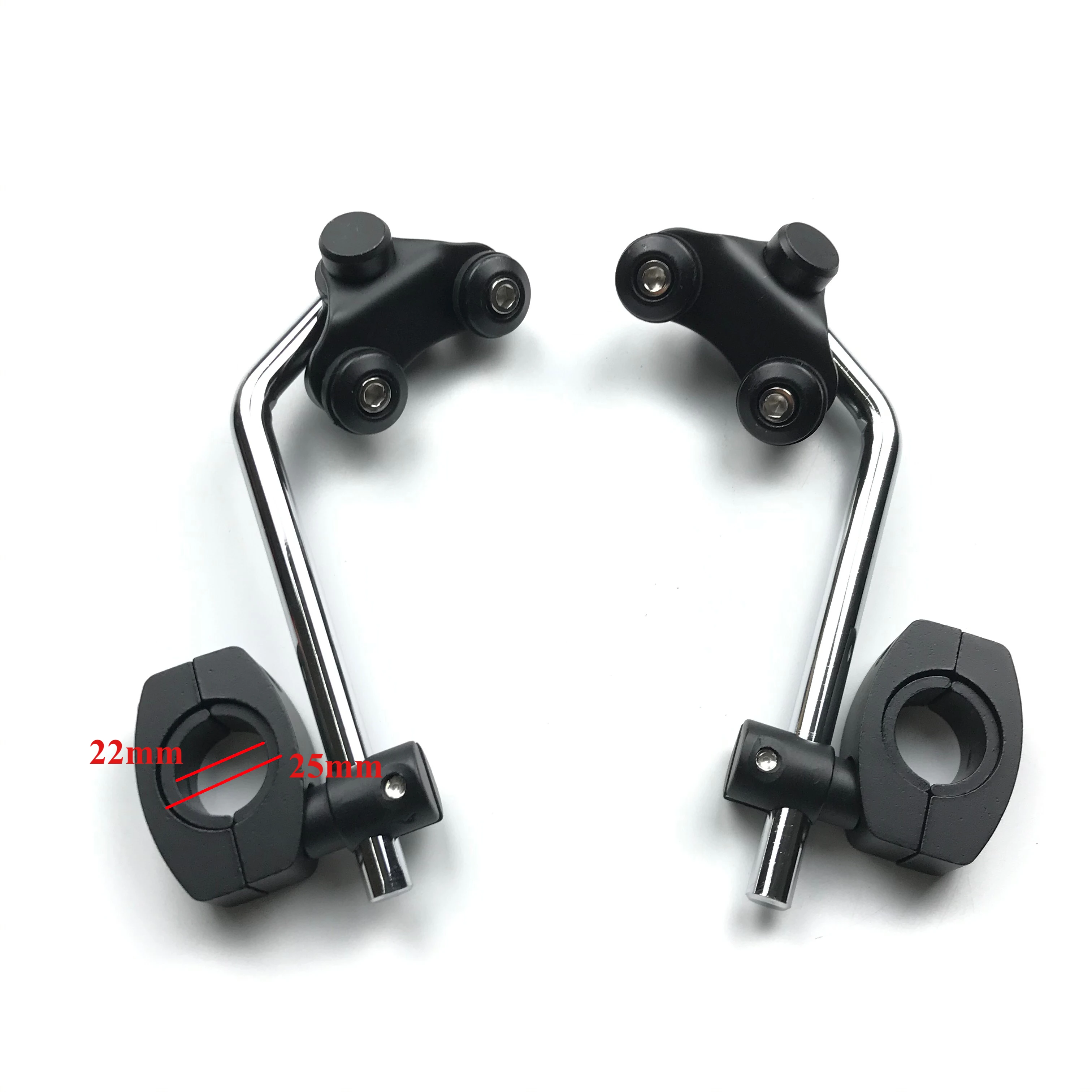 Motorcycle WindScreens Adjustable Bracket For Kawasaki ER6N ER4N For Yamaha MT125 FZ1 FZ6 FZ8 MT-01 MT03 MT07 MT09 motorcycle windshield
