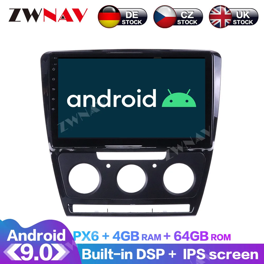 

Android 9 4+64G For Skoda Octavia 2008 2009 2010 2011- 2013 IPS HD Screen Radio Car Multimedia Player GPS Navigation Audio Video
