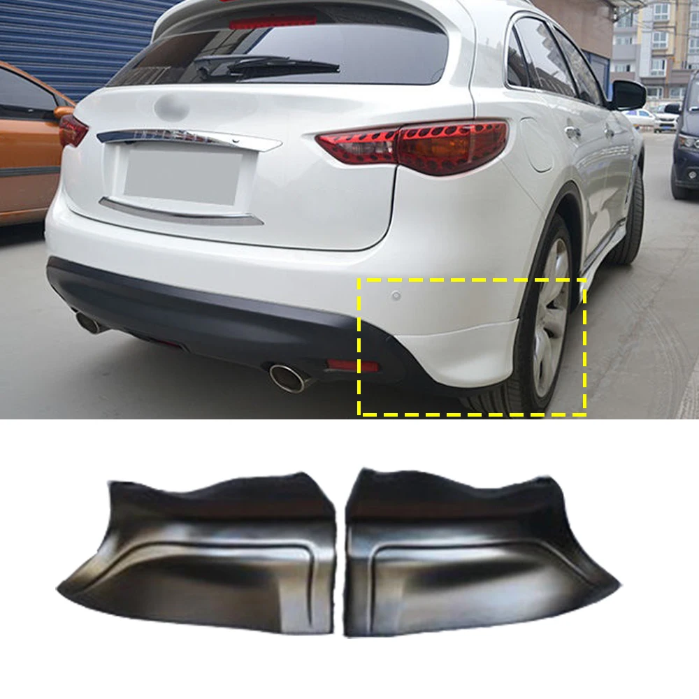 Черный праймер PP Полный автомобильный бампер комплект кузова для Infiniti FX35 2009 2014