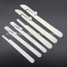 3#4# пластиковая Скальпель с ручкой для ремонта мобильного телефона пленка художественная резьба ветеринарная ручка