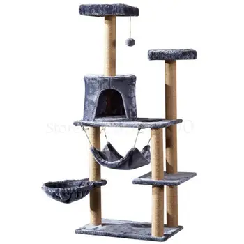 

New Cat Climbing Frame Special Promotion Cat House High Quality Sisal Climbing Cat Scratching post Climbing frame Multi-province
