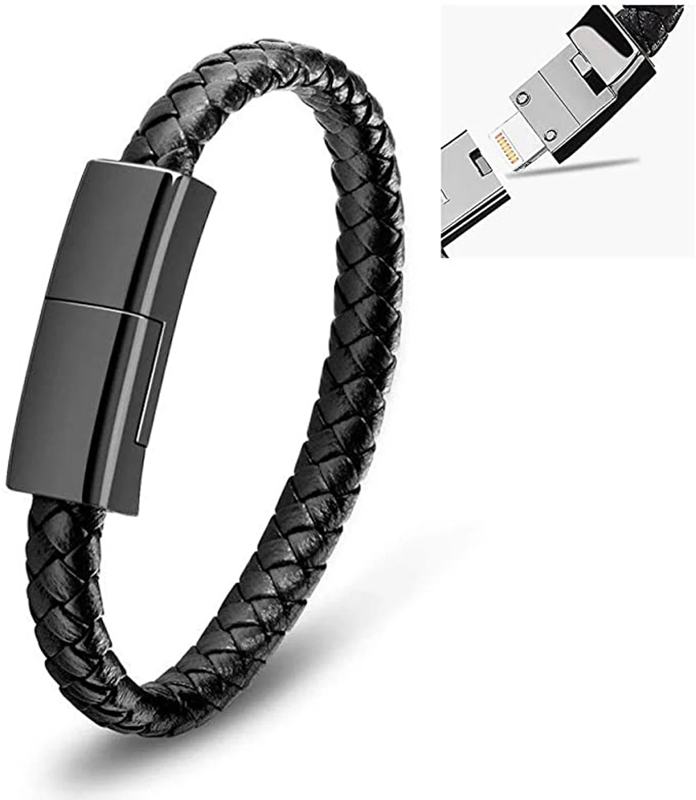 รูปสินค้า สายชาร์จข้อมือ ILEPO สายชาร์จ USB สายชาร์จพกพา