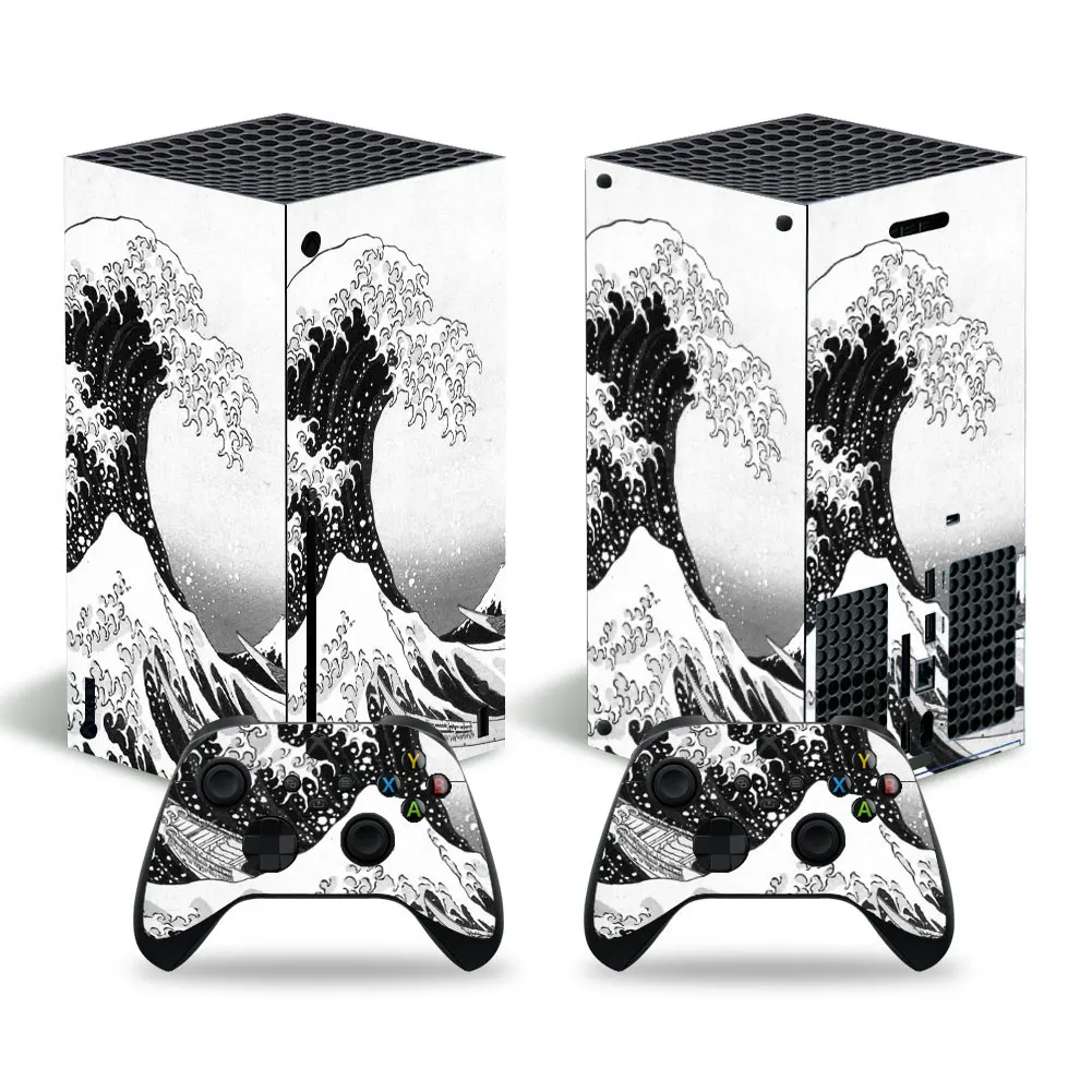 Cover Decalcomania Adesivo Skin Stile Spray Per Console Xbox Serie X E 2 Controller Adesivo Skin Xbox Serie X Viny 1