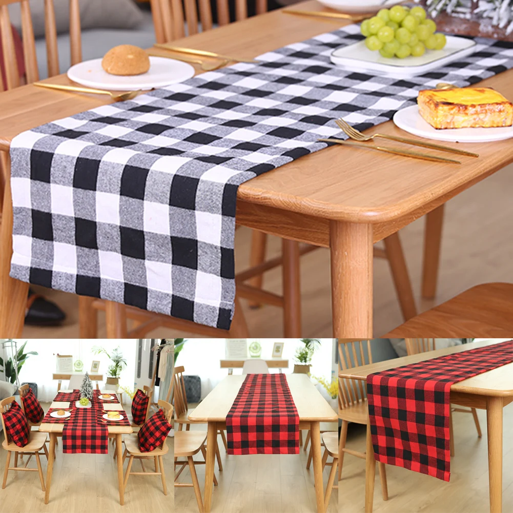 Largest supplier Embroiderd Christmas Table Runner Wedding Tablecloth Xmas Party Home Cover Decor