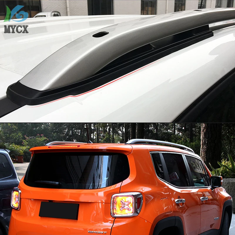 Подходит для Jeep Renegade рама для крыши бар Продольный брус крыши-+. 7075 авиационный алюминиевый сплав. Как и оригинальная модель