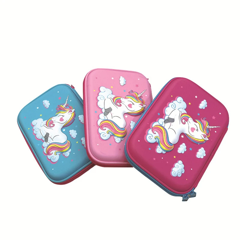 Пенал для карандашей Estuche Escolar Trousse Scolaire School Kalem Kutusu Pencilcase Estuches Para El Colegio Cute Unicorn кавайная сумка