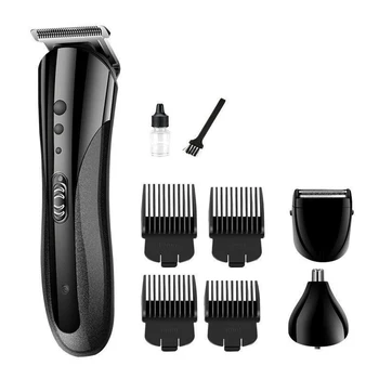 

Professional Electric Wireless Hair Cut Clipper Cordless Beard Nose Mustache Shaving Machine Trimmer Barber Travel