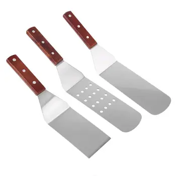 

8Pc 8Pc Professional BBQ Griddle Accessories Kit in Gift Box - Heavy Duty Stainless Steel Griddle Tool Set for Men Dad on for