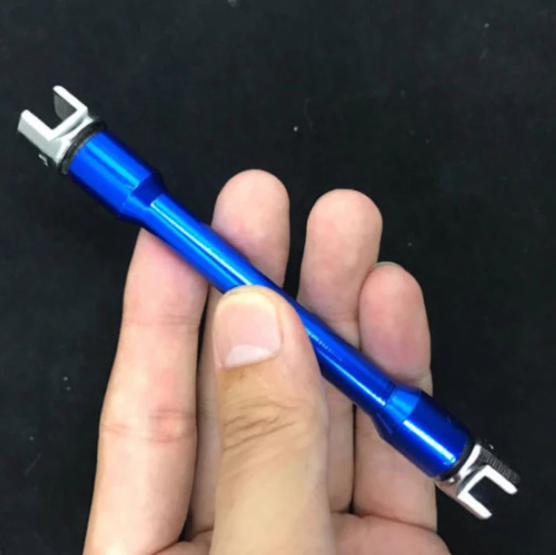 DWZ 11pcs/set CNC Motorcycle Spoke Wrench With 10 Sizes Hardened Tips 5.0-6.8