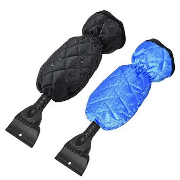 

Portable Car Snow Removal Shovel With Warm Gloves Telescopic Ice Scraper Multifunctional Snow Shovel Snow Removal Deicing Tool