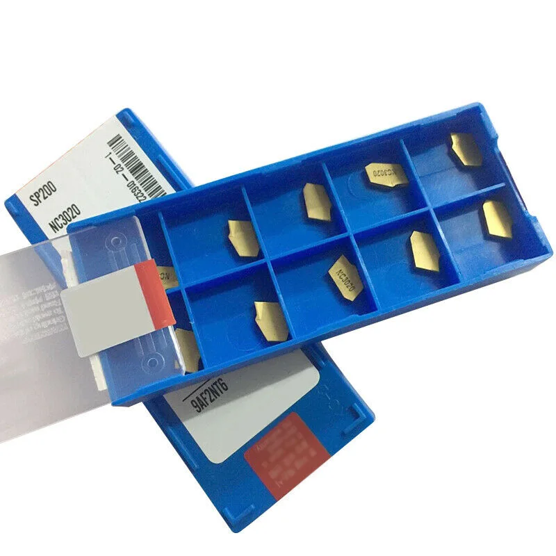 10* SP200 NC3020 SPB26 ZQMX2N11-1E пазовые щелевые отсечки карбида части для вставки