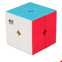 2 2 Qiyi x Magic neo Cube профессиональная скоростная головоломка обучающая игрушка для мозга подарки для детей Спиннер moondrop Заводская Магнитная