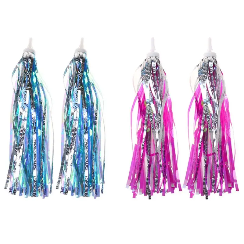

Bicycle Streamer Colorful Children Bike Handlebar Decoration Tassel Ornament Cycling Streamers Tricycle Accessories