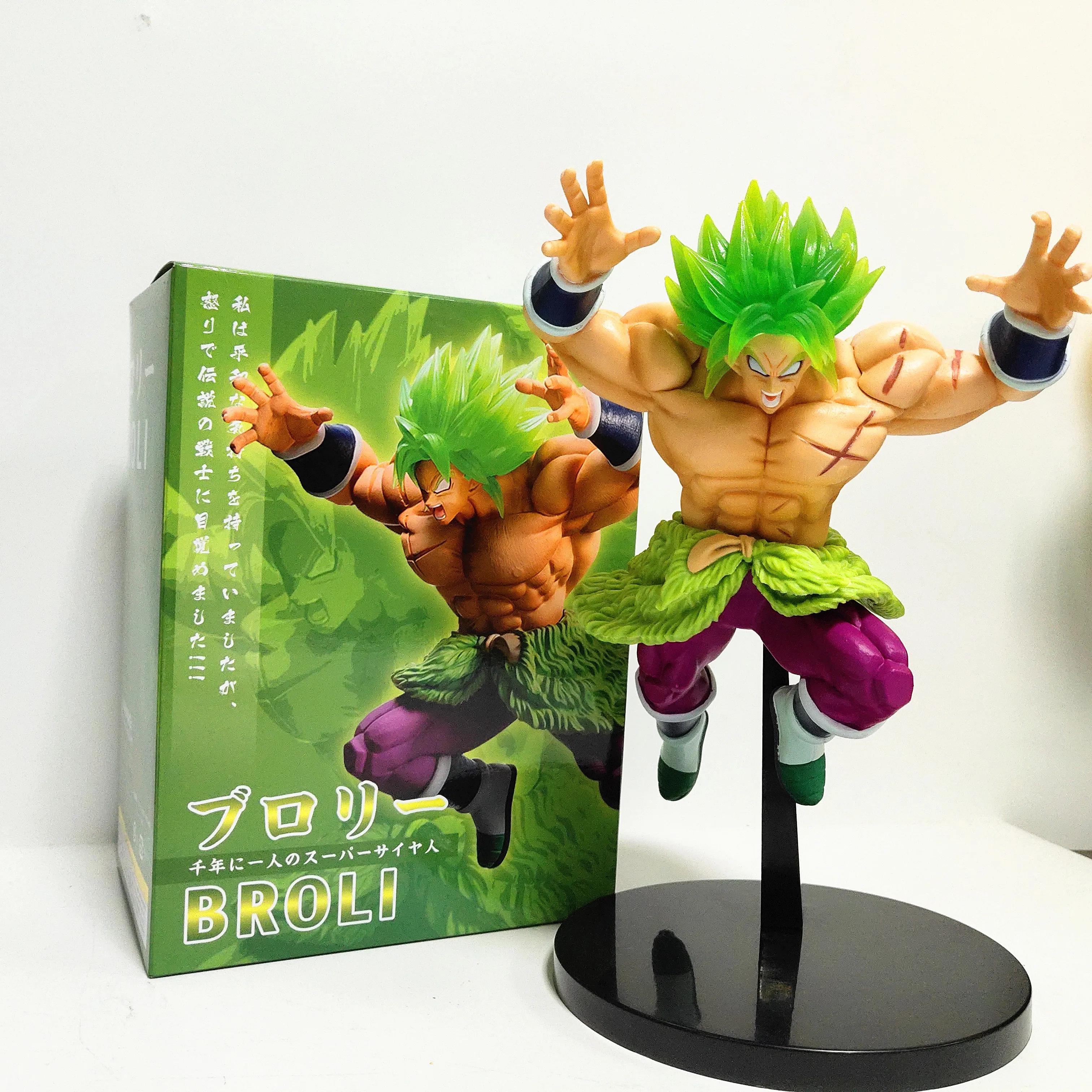 Dragon Ball Z Broly Супер Saiyan ПВХ Фигурки фигурки аниме Драконий жемчуг зет Broli ichiban KUJI