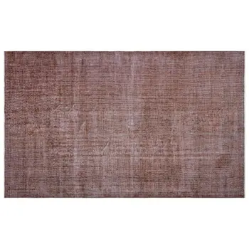

Handmade Brown Vintage Overdyed Turkish Area Rug 173x285 Cm-5'8''X9'4''
