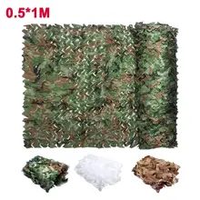 

0.5x1m Hunting Military Camouflage Nets Woodland Army Camo netting Camping Sun ShelterTent Shade sun shelter