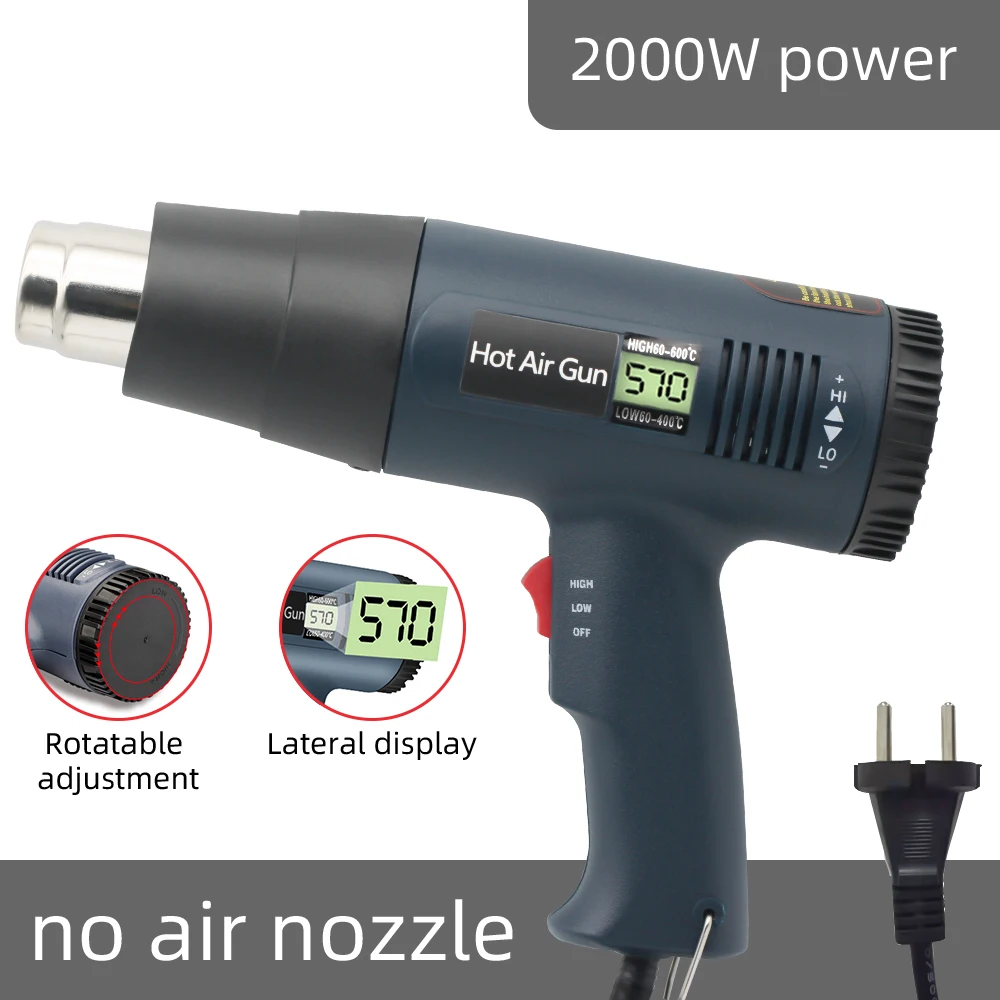 Versatile 2000W Heat Gun - Kendo - Reliable Bolt Online