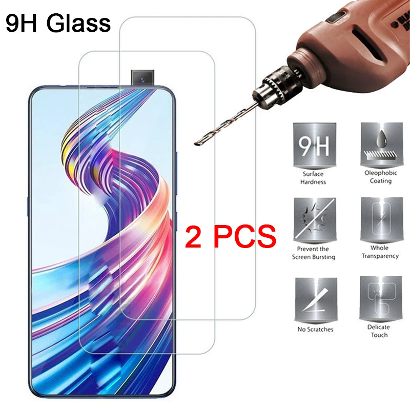 1 шт./2 шт. Защитная пленка для экрана Vivo Y31 Y33 Y35 Y51 Y55 2.5D Закаленное стекло X23