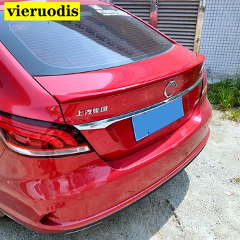 

For morris garages MG6 Spoiler YC 2017 ABS Plastic Unpainted Color Rear Roof Spoiler Wing Trunk Lip Boot Cover Car Styling
