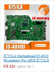 X751MA для ASUS материнская плата X751MD REV2.0 процессор материнской платы N2930 тест