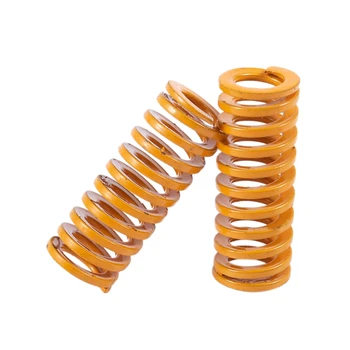 

8Mm Od 20Mm Long Light Load Compression Mould Die Spring Yellow Compression Mould Die Spring for the Ender 3S Bed 20Pcs