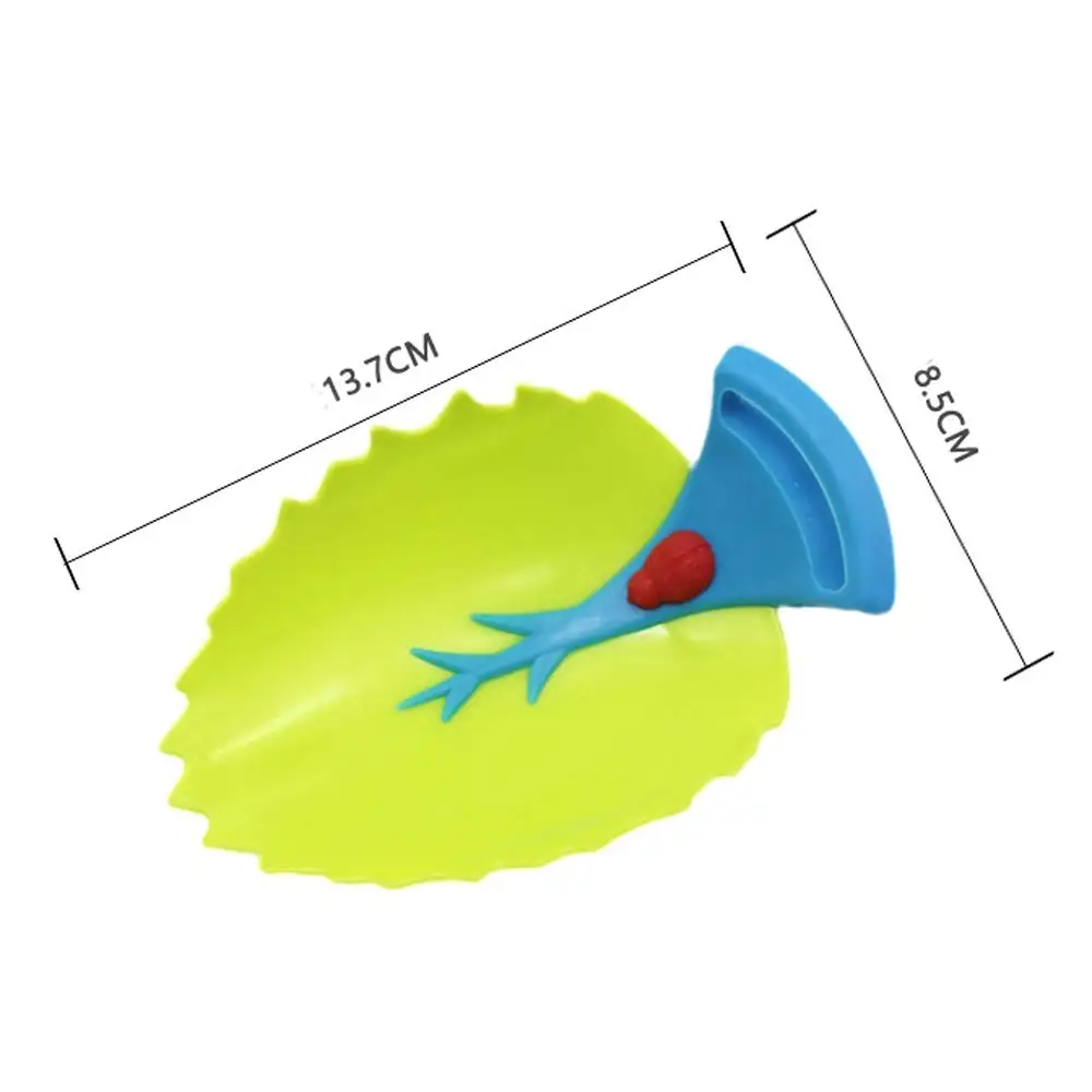 Пластиковый расширитель для крана в форме листа, 4 шт., для раковины для кухни и ванной комнаты, так что ребенок любит мыть руки