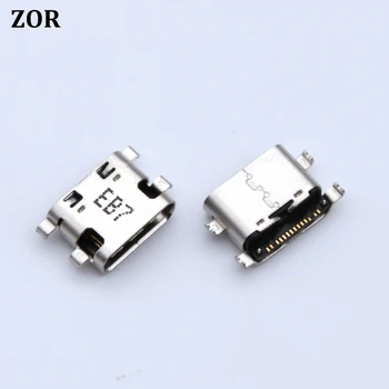 

200pcs charge charger Charging USB dock port connector For ZTE Blade Z Max Z982 Z959 C2016 AXON 7 MAX B2017 Z988 jack plug